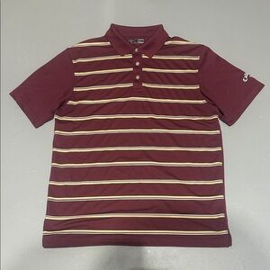 Callaway Performance Striped Golf Polo Shirt (Men XL)